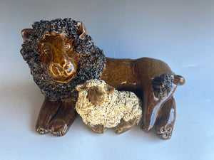Lion and Lamb 9"