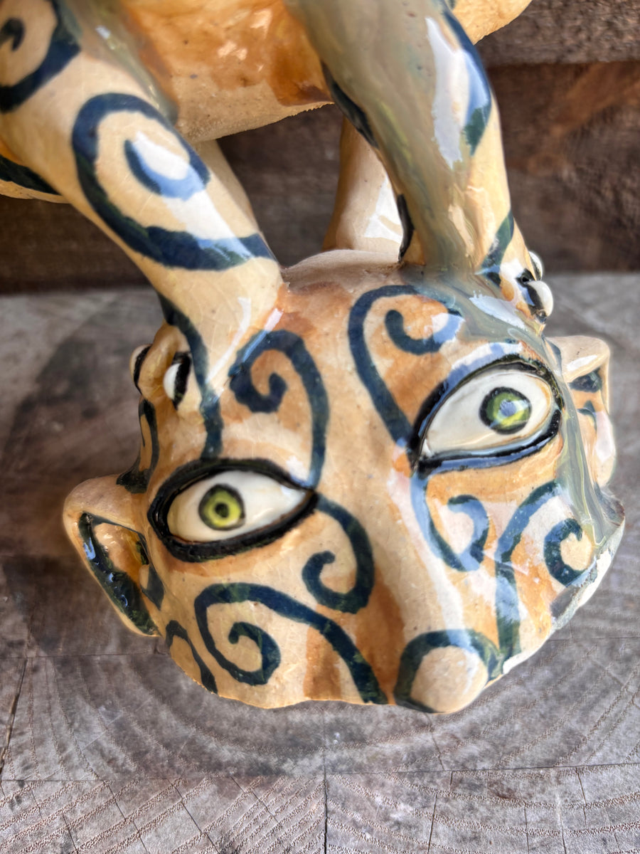 Stacey Lambert Figure #1 multi lion stand – JugArama/ Crystal King