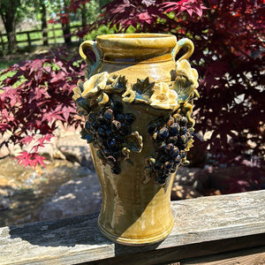 Grape Cluster Vase 9”
