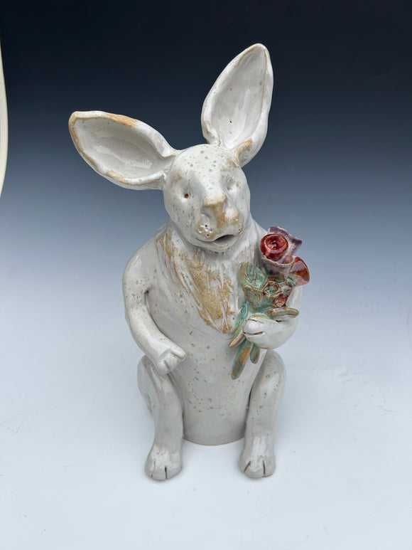 Bunny with Flowers 10