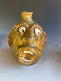 #4Terry King Face Jug 7.5"