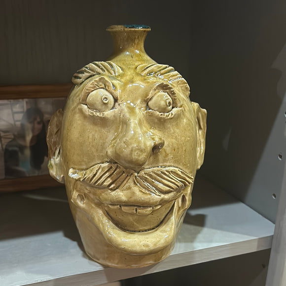 10” Face Jug by Crystal King