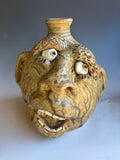 #10 Terry King Face Jug 7.5"