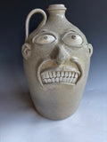 12" early Stacey Lambert and Sid  Luck Double Face jug