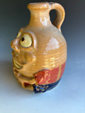 Humpty Dumty Face Jug 11" by Joe Flowers #2 2003