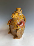 9" Monkey Bottle by Crystal King