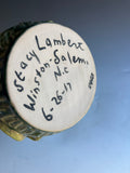 Stacey Lambert gator vase 8" wide