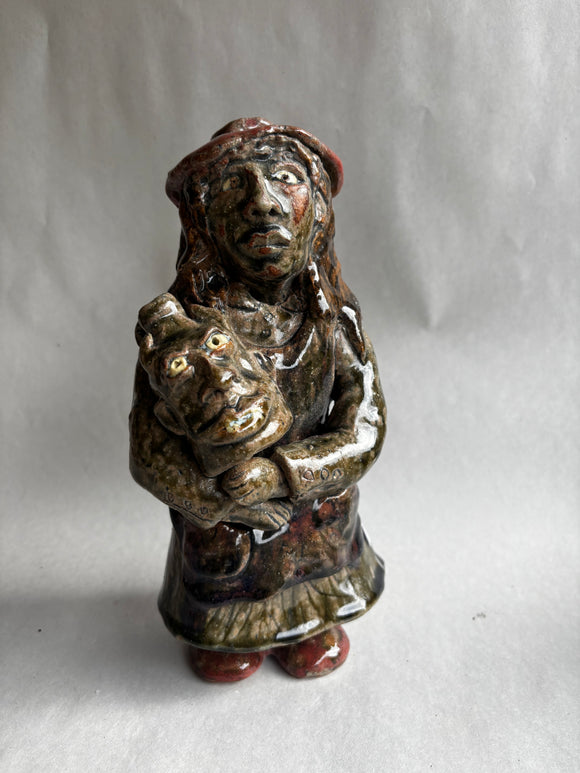 Jo Flowers WoMan w Face Jug  9