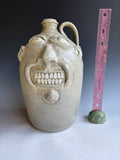12" early Stacey Lambert and Sid  Luck Double Face jug