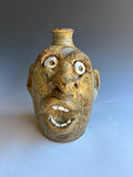 #14 Terry King Face Jug 9"