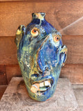Billy Jo Craven 14" Face jug