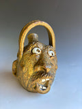 #2 Terry King Face Water Jug 8" to handle