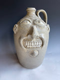 12" early Stacey Lambert and Sid  Luck Double Face jug