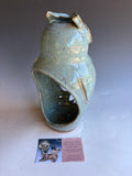 9" Owl with Cutout design -Candle Lantern/ vase (Copy)
