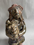 Jo Flowers WoMan w Face Jug  9"