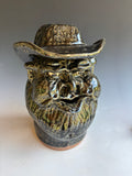 10" Cleate Meaders Jr Face Jug