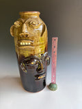 Walter Flemming Totem Face Jug 15"