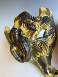 6" L Set Wall Pockets by Billy Ray Hussey special signed for Seagrove Pottery Auction