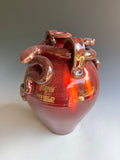 Av Smith Red Snake Jug 11"