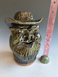 10" Cleate Meaders Jr Face Jug