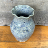 Rare BB Craig Blue  Vase 6”