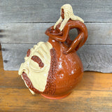 Billy Hussey Face Jug with Woman Handle  9”