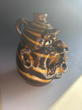 11" Dwayne Crocker Swirl Face Jug