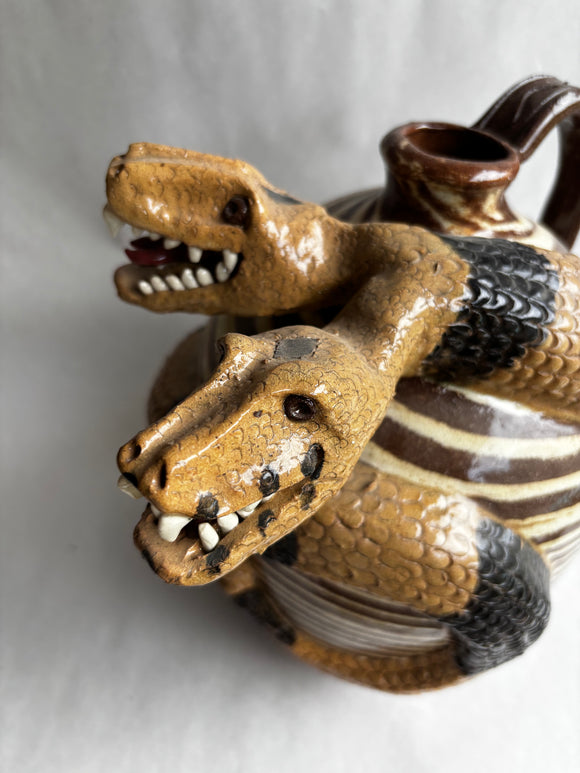 Albert Hodge swirl 2 headed snake 12