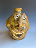 #5 Terry King Face Jug 7.5")