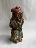 Jo Flowers WoMan w Face Jug  9"