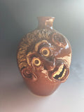 11" Sandy Brown Face Jug