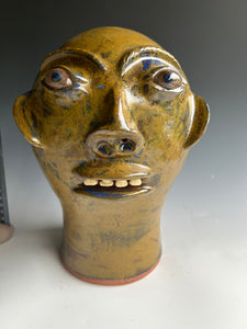 Walter Flemming 10" Wig Stand Face Jug