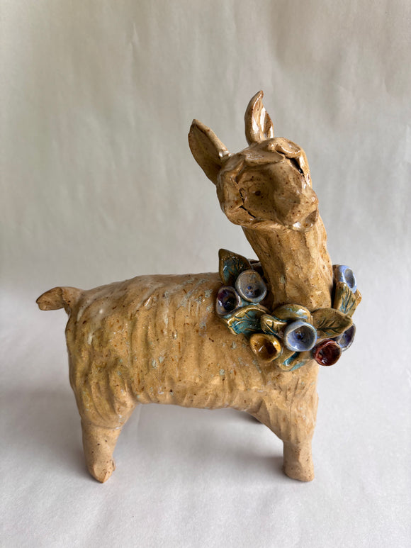 Llama with Flowers 7