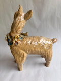 Llama with Flowers 7"X8".  by Crystal King