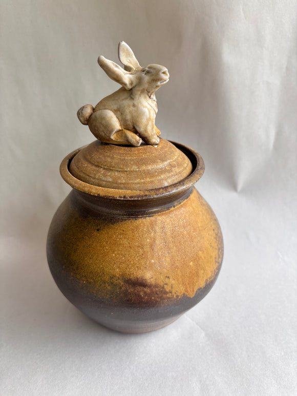 Bunny Jar by Crystal King 7