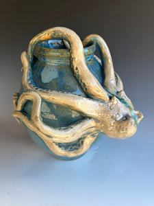 Octopus Vase 10" tall