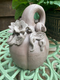 Make your own Pottery Pumpkin Class. 9 AM Saturday Sept 2nd