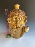 13" Tall Sandy Cole Face Jug with Hormel Chili