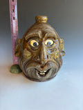 9" Dwayne Crocker Face Jug