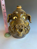 10" Dwayne Crocker Pig Face Jug