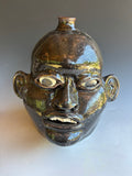 Matthew Hewell Face Jug 10"