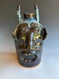 12" Charlie W Brown Junior devil face Jug