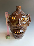 14" GF Cole Face Jug Rare for Large size