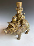 10" Rodney Leftwhich Pig Figural
