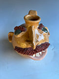 Small Face Jug by Rodney Leftwich  4"